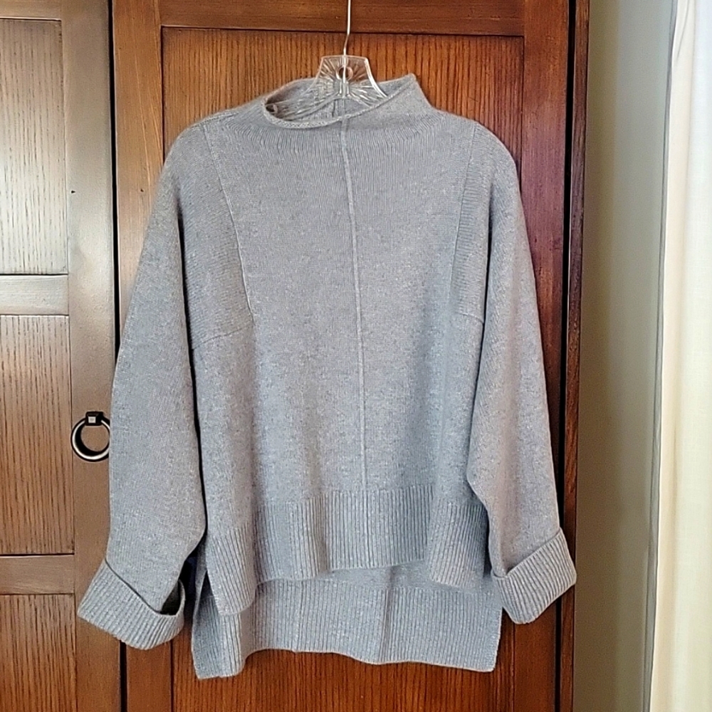 Nordstrom Signature Cashmere Shawl/Sweater, size small